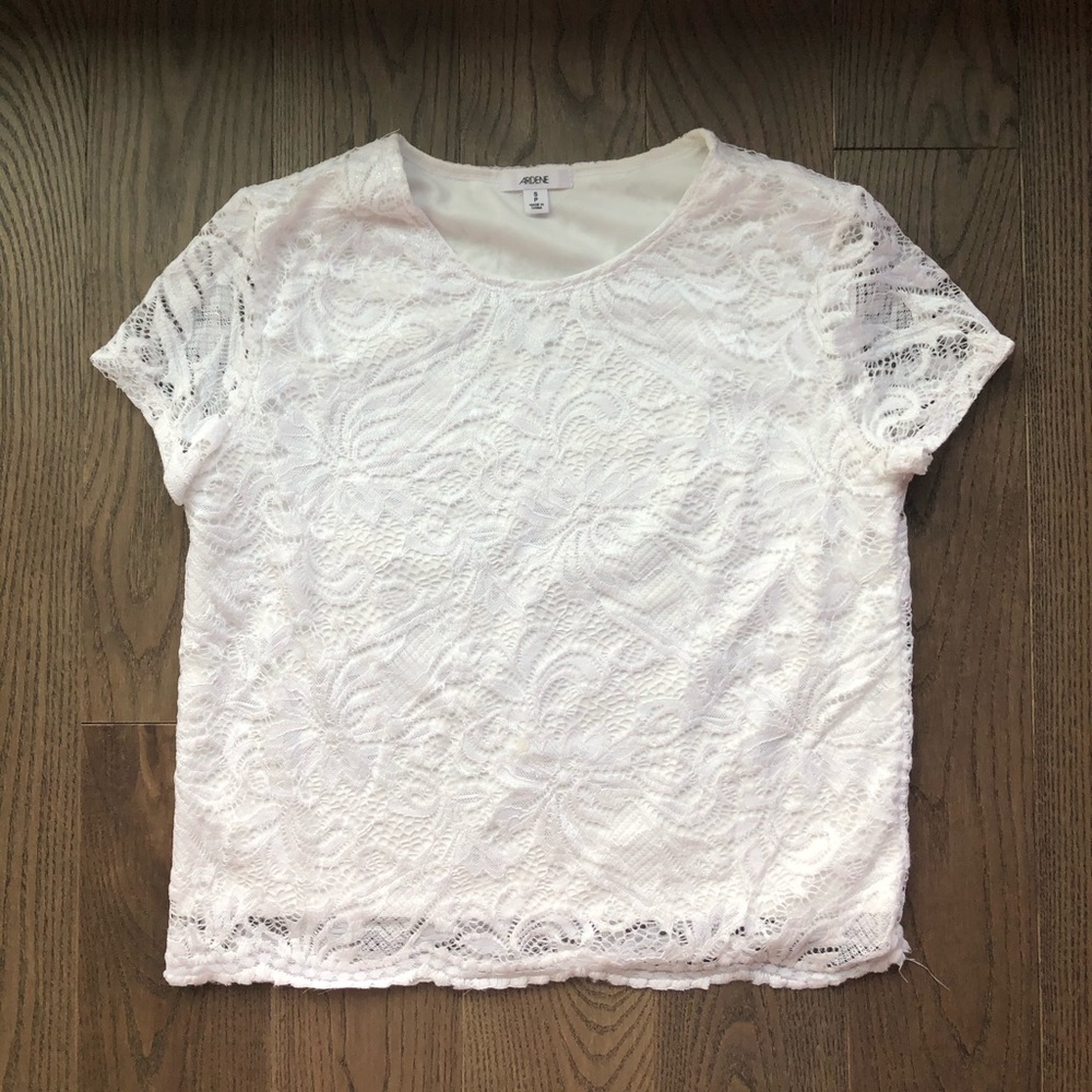 Lace T-shirt